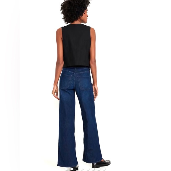Old Navy High-Waisted Wow Wide-Leg Jeans - Picture 2 of 9